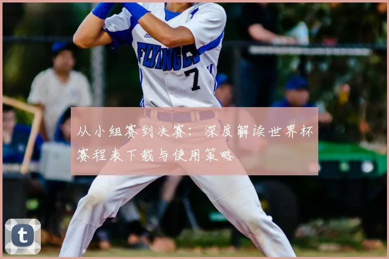 从小组赛到决赛:深度解读世界杯赛程表下载与使用策略