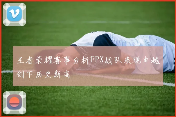 王者荣耀赛事分析FPX战队表现卓越创下历史新高